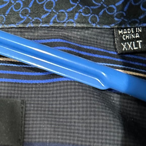 BUGATCHI Men’s Long Sleeve Dress Shirt, Size XXLT. - Picture 4 of 9